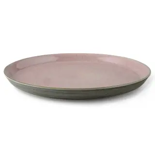 Produktfoto för Bitz Tallrik Gastro 27 cm grå/rosa Bit