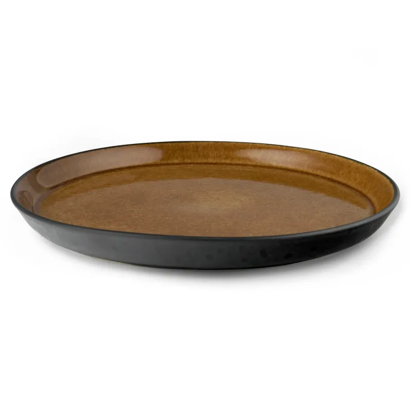Alternativ bild 0 för Bitz Tallrik Gastro 27 cm sva/amber Bit