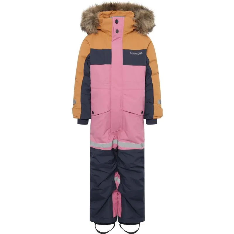 Bild 1 för BJÄRVEN KDS COVER 4, Heather Pink, 140,  Vinteroveraller