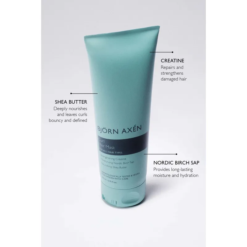 Bild 2 för Björn Axén Curl Hair Mask 200 ml