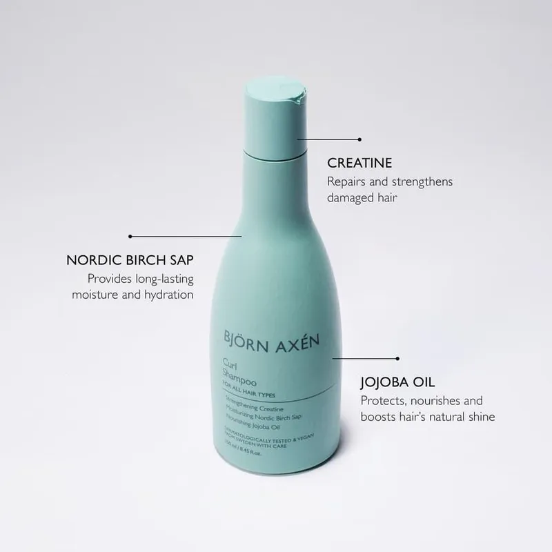 Bild 4 för Björn Axén Curl Shampoo 250 ml