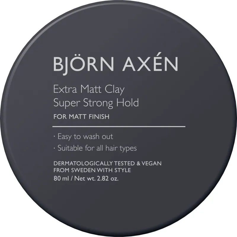 Bild 2 för Björn Axén Extra Matt Clay Super Strong Hold 80ml