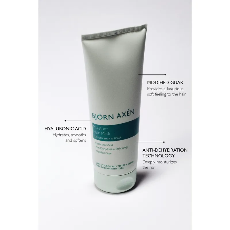Bild 2 för Björn Axén Moisture Hair Mask 200 ml