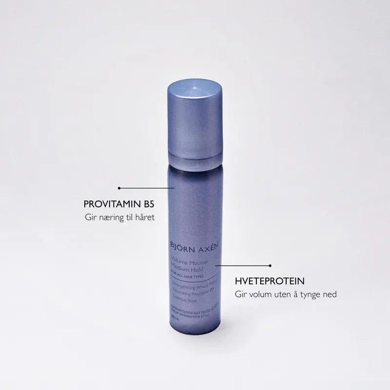 Bild 2 för Björn Axén Style Volume Mousse Medium Hold 80 ml
