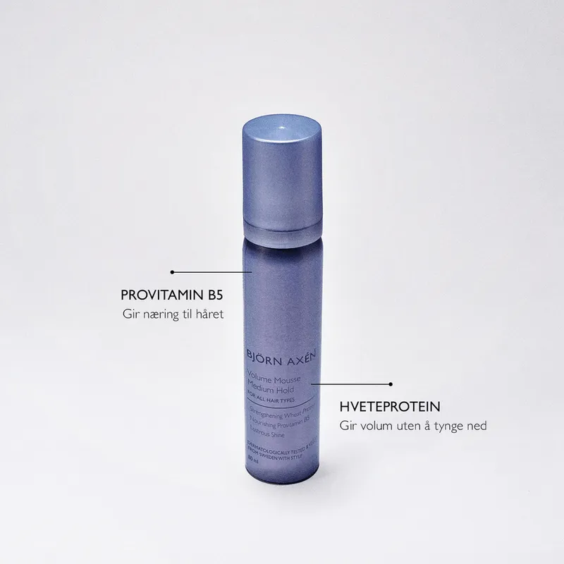Bild 6 för Björn Axén Style Volume Mousse Medium Hold 80 ml