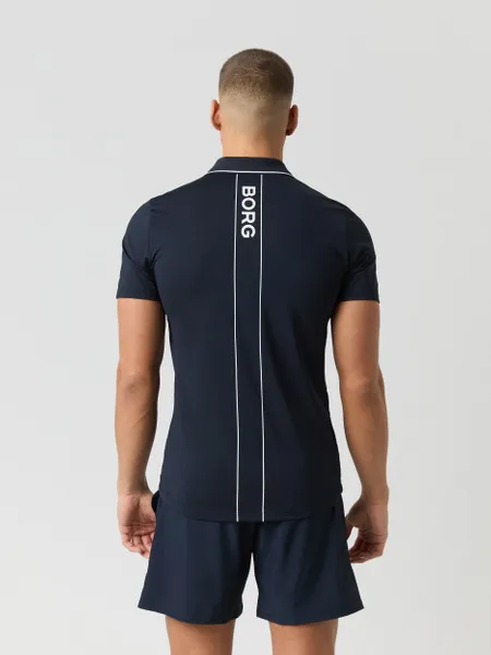 Bild 2 för Björn Borg Ace Polo Shirt Marinblå, S