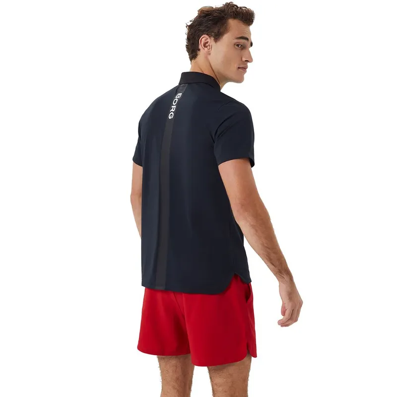 Bild 2 för Björn Borg Ace Polo Svart, M