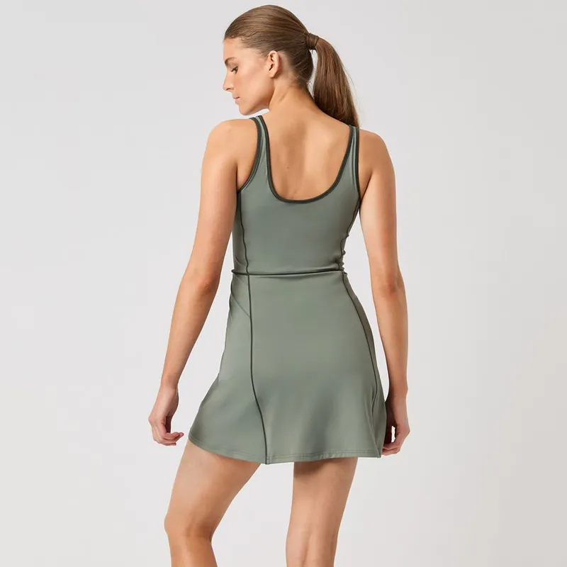 Bild 2 för Björn Borg Ace V Dress Grön, S