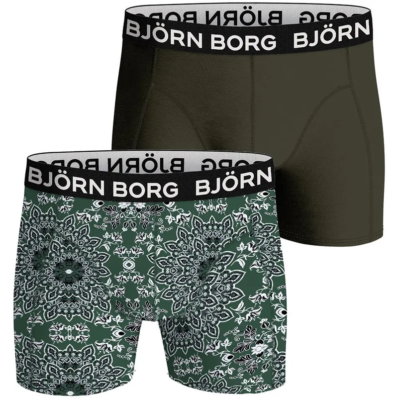 Alternativ bild 0 för Björn Borg Bamboo Cotton Blend Boxer 2-pack Multi, M