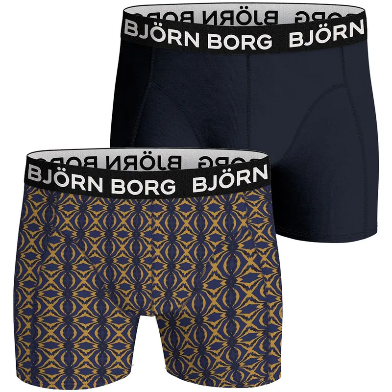 Alternativ bild 0 för Björn Borg Bamboo Cotton Blend Boxer 2-pack Multi, M