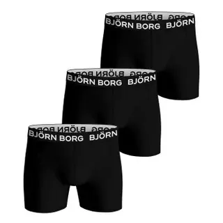 Produktfoto för Björn Borg Bamboo Cotton Blend Boxer 3-pack Svart, M