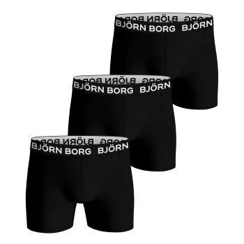 Alternativ bild 0 för Björn Borg Bamboo Cotton Blend Boxer 3-pack Svart, M