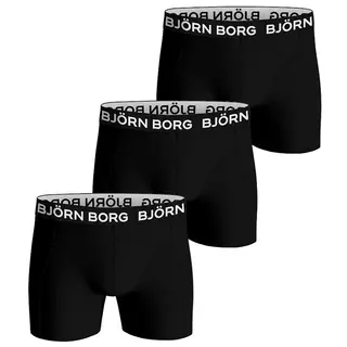 Produktfoto för Björn Borg Bamboo Cotton Blend Boxers 3-pack Svart, S