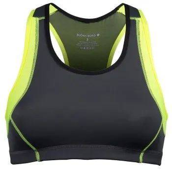 Alternativ bild 0 för Björn Borg BH Active Sport Top Grå/Gul X-Small Dam