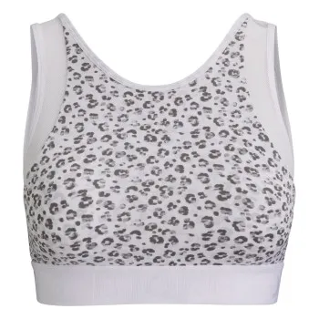 Alternativ bild 0 för Björn Borg BH Animal Print Soft Top Vit Mönstrad polyamid 36 Dam