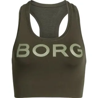 Produktfoto för Björn Borg BH Performance Soft Top Shelby Mörkgrön polyamid 36 Dam