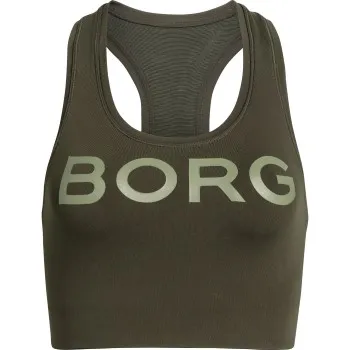 Alternativ bild 0 för Björn Borg BH Performance Soft Top Shelby Mörkgrön polyamid 36 Dam