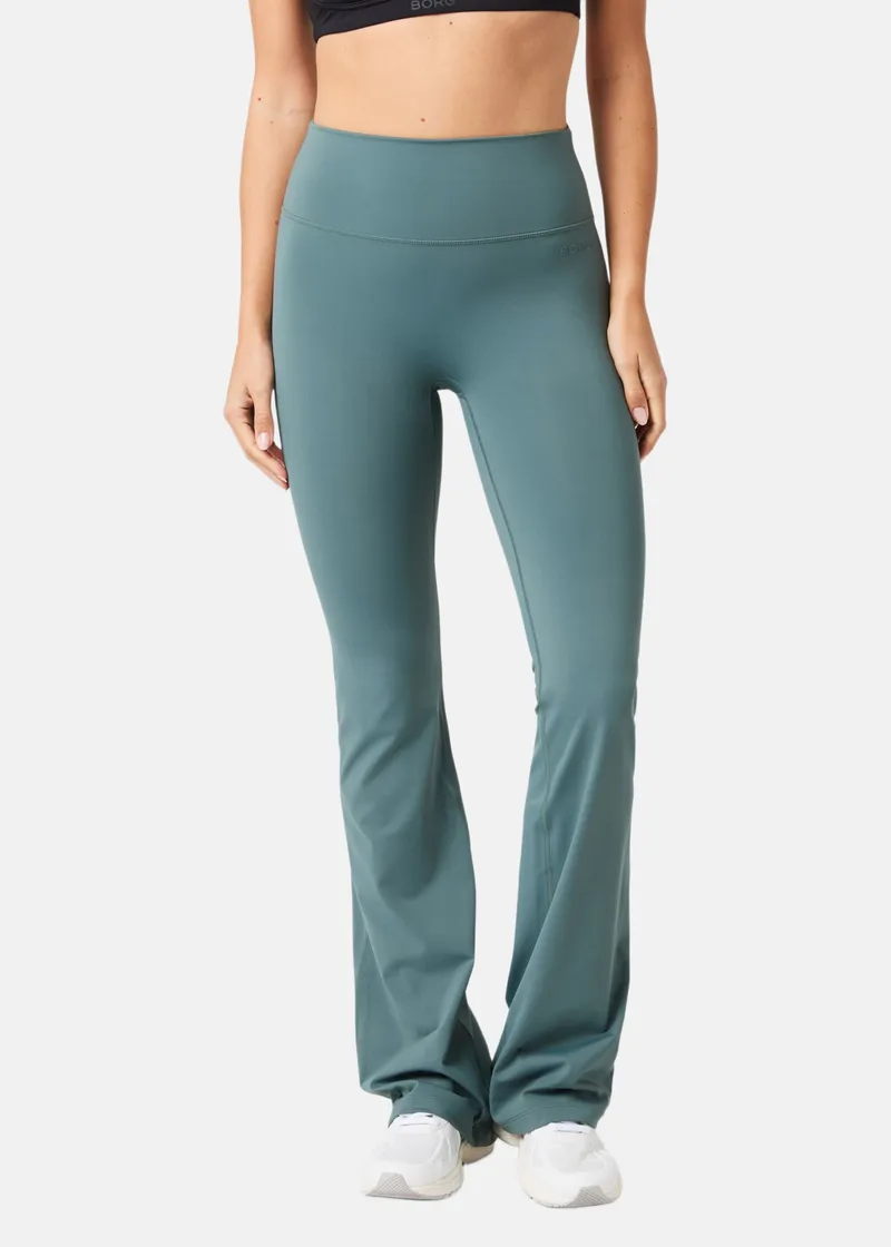 Bild 1 för Björn Borg Borg Flare Tights Grön, L