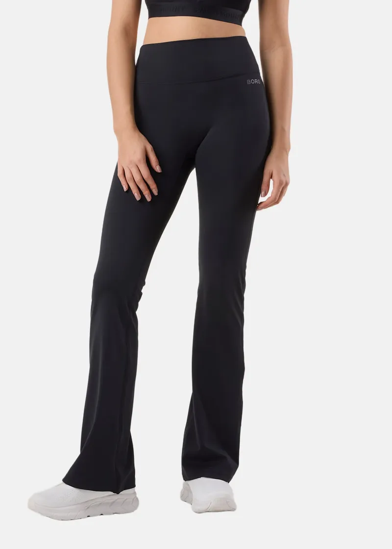 Bild 2 för Björn Borg Borg Flare Tights Svart, M