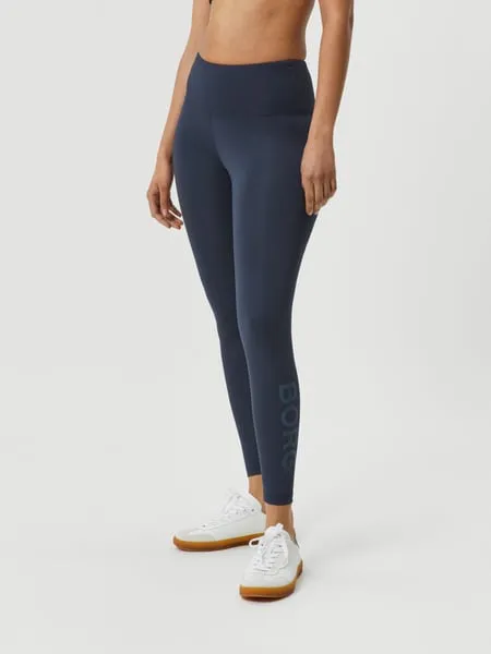 Bild 2 för Björn Borg Borg Logo Tights Blå, S