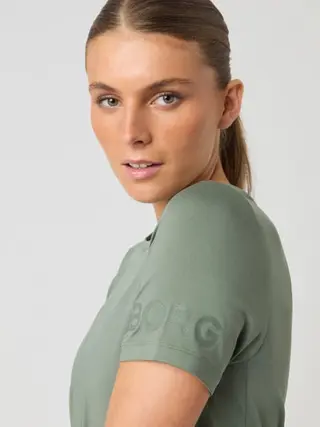 Produktfoto för Björn Borg Borg T-shirt Grön, S