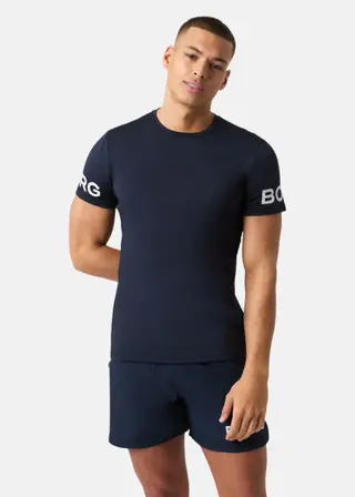 Produktfoto för Björn Borg Borg T-shirt Marinblå, L