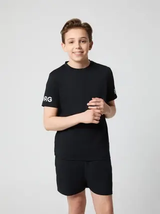 Produktfoto för Björn Borg Borg T-shirt Svart, 146-152