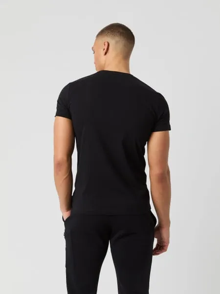 Bild 2 för Björn Borg Centre Tee Vit ekologisk bomull X-Large Herr