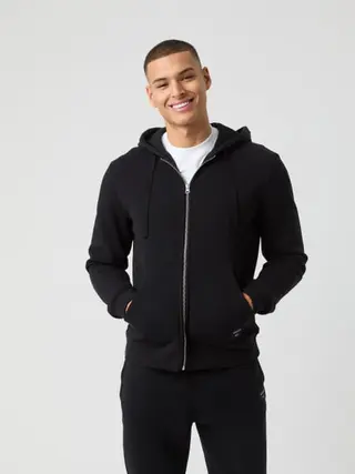 Produktfoto för Björn Borg Centre Zip Hoodie Svart, S