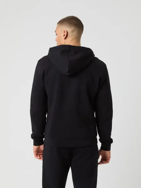 Bild 2 för Björn Borg Centre Zip Hoodie Svart, XXL