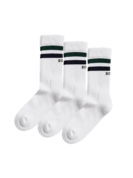 Bild 1 för Björn Borg Core Crew Sock 3-pack Vit, 36-40