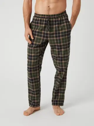 Produktfoto för Björn Borg Core Flannel Pyjama Pants Grön, S