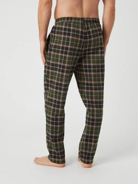Bild 2 för Björn Borg Core Flannel Pyjama Pants Grön, S
