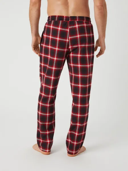 Bild 2 för Björn Borg Core Flannel Pyjama Pants Röd, L