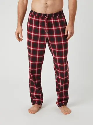Produktfoto för Björn Borg Core Flannel Pyjama Pants Röd, S