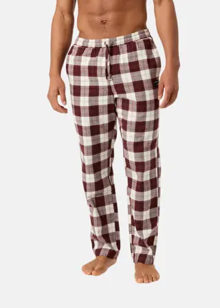 Produktfoto för Björn Borg Core Flannel Pyjama Pants Röd, XL