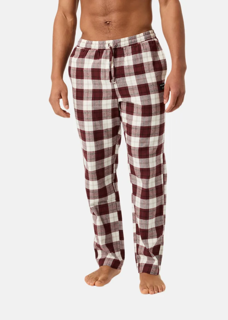 Bild 1 för Björn Borg Core Flannel Pyjama Pants Röd, XL