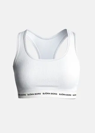 Produktfoto för Björn Borg Core Logo Soft Top 1-pack Vit, L