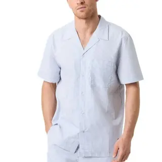 Produktfoto för Björn Borg Core Resort Pyjama Shirt Blå, L