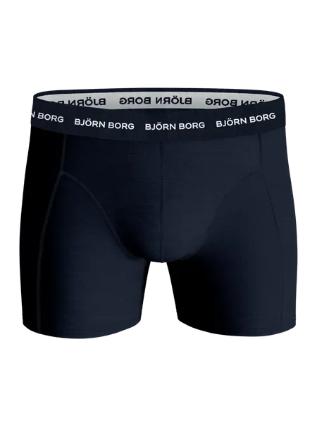 Bild 2 för Björn Borg Cotton Stretch Boxers 3-pack Blå, XL