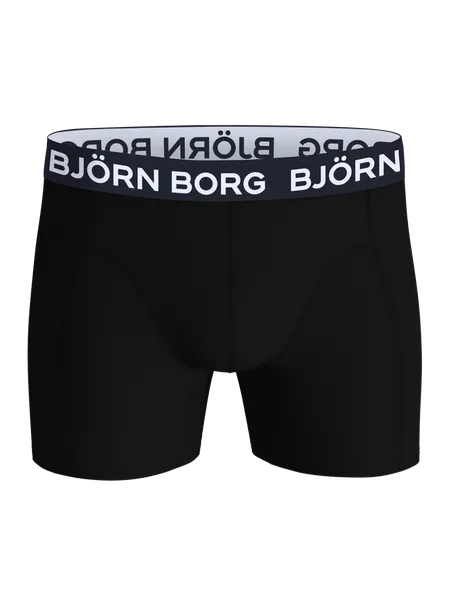 Bild 2 för Björn Borg Cotton Stretch Boxers 7-pack Svart, M