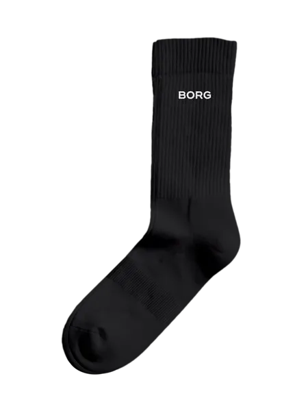 Bild 2 för Björn Borg Essential Crew Socks 3-pack Svart, 43-46