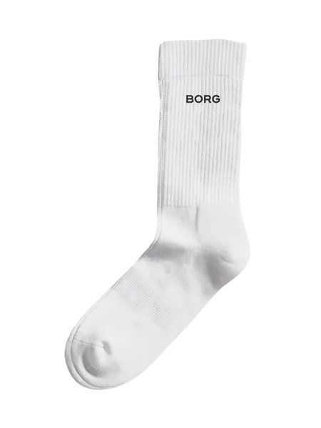 Bild 2 för Björn Borg Essential Crew Socks 3-pack Vit, 43-46