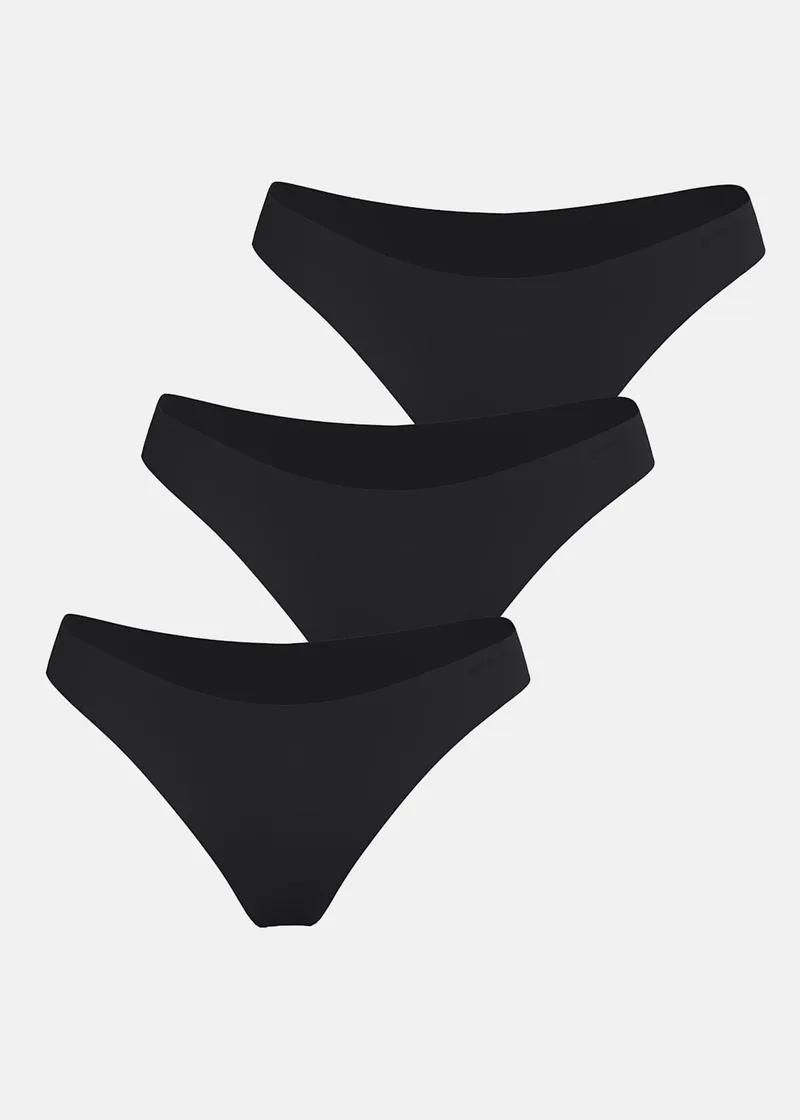 Bild 2 för Björn Borg Invisible Briefs 3-pack Svart, XL