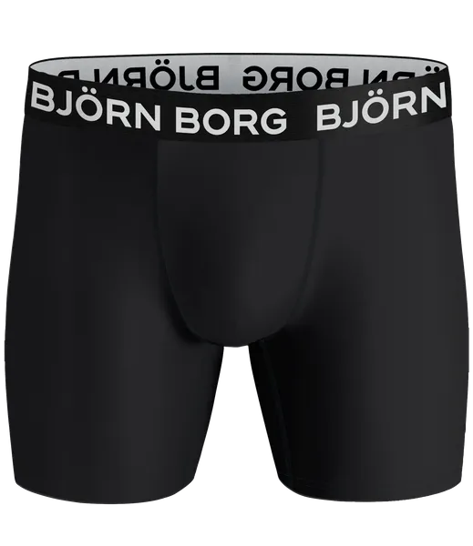 Bild 2 för Björn Borg Kalsonger 2P Performance Boxer 1572 Svart polyester Small Herr