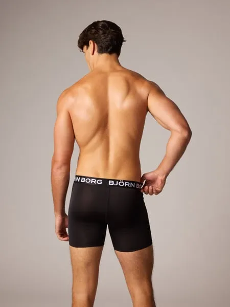 Bild 2 för Björn Borg Kalsonger 2P Performance Boxer 1572 Svart polyester XX-Large Herr
