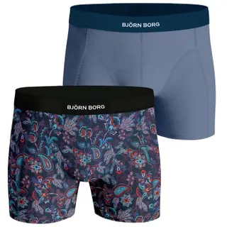 Produktfoto för Björn Borg Kalsonger 2P Premium Cotton Stretch Boxer 1725 Flerfärgad bomull Small Herr