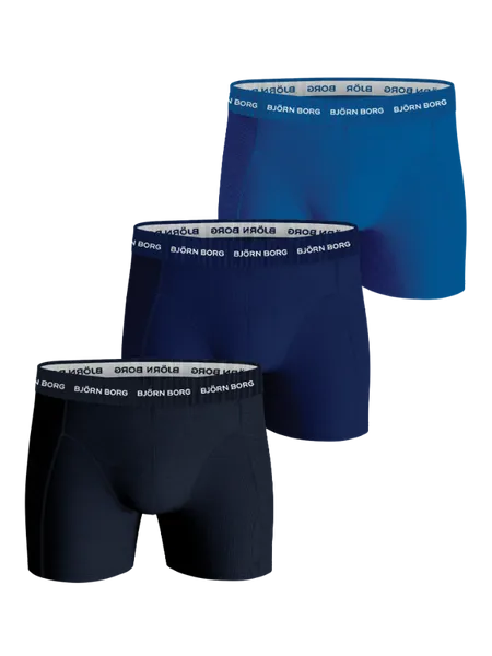 Bild 1 för Björn Borg Kalsonger 9P Essential Shorts Marin/Blå bomull XX-Large Herr