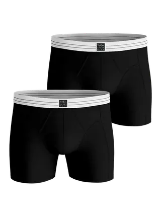 Produktfoto för Björn Borg Lenzing Ecovero Viscose Cotton Blend Boxers 2-pack Svart, XL