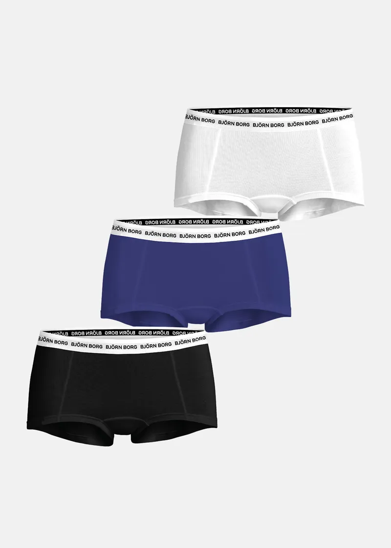 Bild 1 för Björn Borg Logo Boxers Shorts 3-pack Svart, S